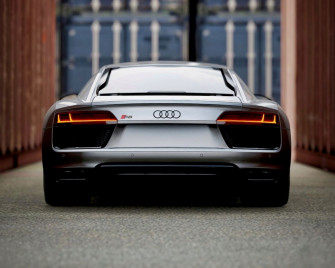 Wallpaper Audi Sports Car Rear Standard