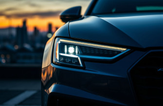 Audi Headlights Wallpaper