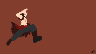 Eijiro Kirishima Bnha Minimalist Wallpaper By Slezzy7 Hero