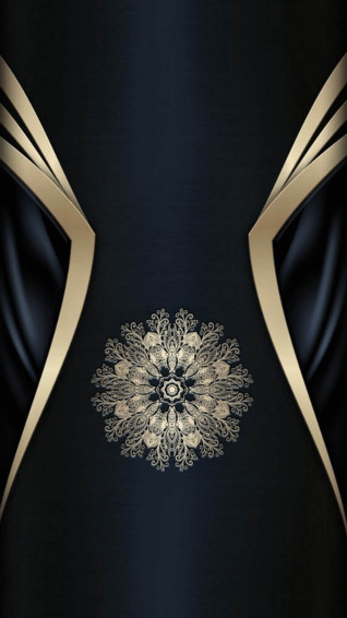 Black And Gold In Wallpaper
