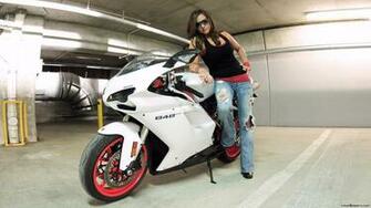 Bikes Girls Wallpaper Bike