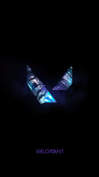 Cosmic Valorant Icon In Pixel 3xl Background