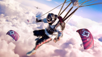 Parachuting Video Game Playerunknown S Battlegrounds HD Wallpaper