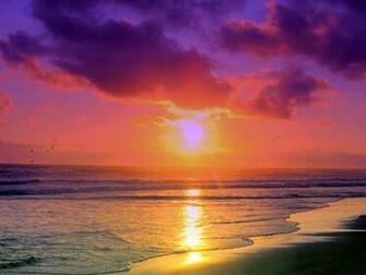 Miami Beach Sunset Wallpaper South