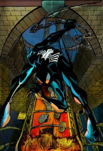 Symbiote Spiderman By Commanderlewis