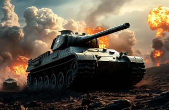 King Tiger Tank Wallpaper
