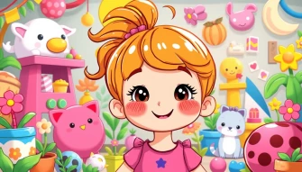 Toca Boca Girl Wallpaper