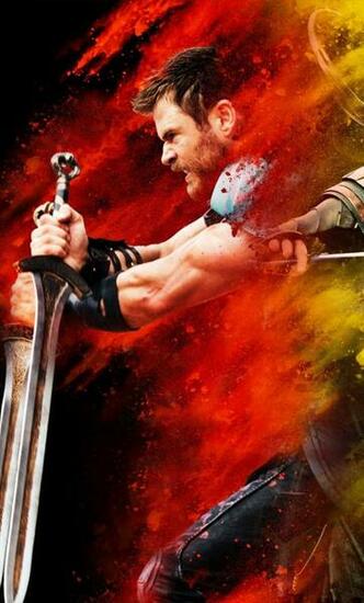 Thor Loki Hulk Ragnarok iPhone HD 4k Wallpaper