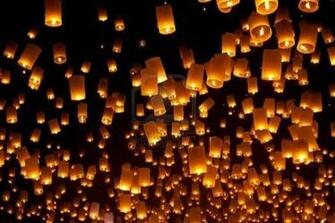 Floating Lanterns Wallpaper Picswallpaper