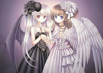 Devil Vs Angel Wallpaper