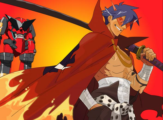 Kamina Of Gurren Lagann By Redhappineswithlove