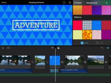 Add And Edit Background In Imovie On iPad Apple Support
