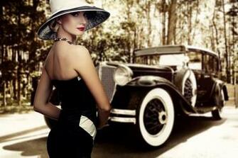 Retro Fashion Wallpaper Vintage