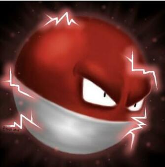 Voltorb Digital Art Pok Mon Amino