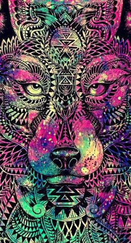 She Wolf Galaxy Wallpaper Androidwallpaper iPhonewallpaper