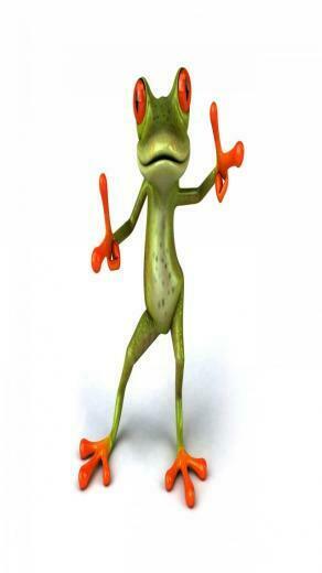 Graphics 3d Wallpaper Frog Dance Cute Cool Motion