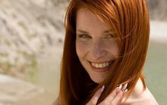 Redhead Computer Wallpaper Desktop Background