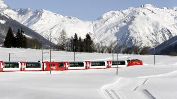Glacier Express HD Wallpaper Background Image