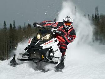 Polaris Snowmobile Wallpaper