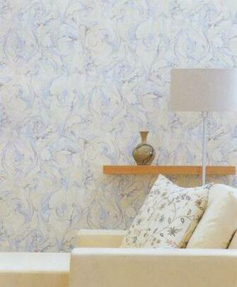 Sage Green Marble Wallpaper By Lewis Wood Designer