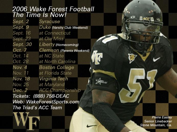 The Official Site Of Wake Forest Demon Deacon Athletics Football