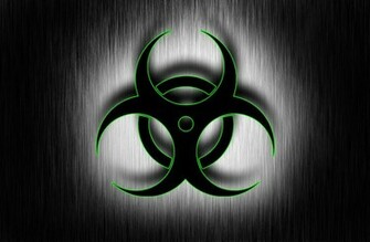 Biohazard Symbol Wallpaper