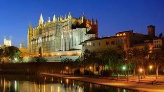 Wallpaper Majorca Mallorca Palace Spain Palma De