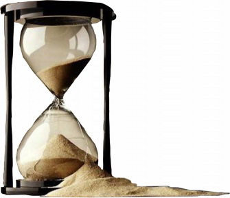 Classic Hourglass Time Passing Wallpaper
