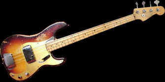 Fender Precision Bass Guitar Png Image