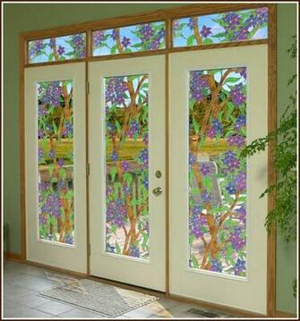 Glass Cling Biscayne See Thru Window Film Wallpaper For Windows