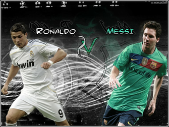 Messi Vs Cristiano Ronaldo HD Wallpaper