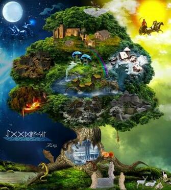 The Legend Of Yggdrasil By Kathamausl