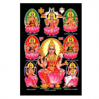 Goddess Lakshmi HD Wallpaper