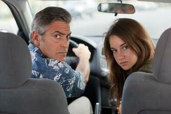 Wallpaper The Descendants George Clooney Shayleen Woodley HD