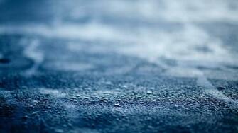 Blue Wet Surface Mac Wallpaper