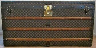 Louis Vuitton Damier Print Wallpaper 19th Century
