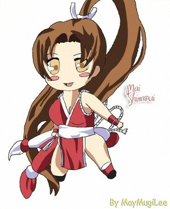 Mai Shiranui Chibi By Maymugilee