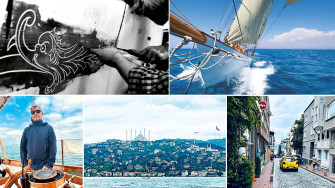 Panerai S Vintage Yacht Eilean Ports At Istanbul For The First