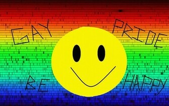 Gay Pride Be Happy Wallpaper