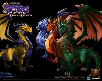 Group The Legend Of Spyro Dawn Dragon