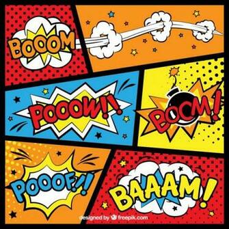 Comic Background Vector
