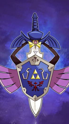 Master Sword Aegislash iPhone Wallpaper By Mootypwns