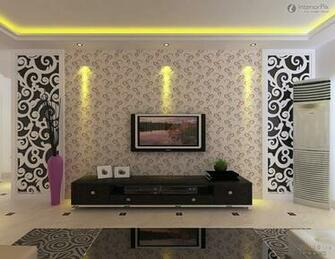 Gambar Wallpaper Dinding Ruang Tamu