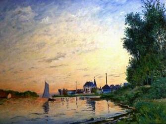 Picture Painting Claude Monet Landscape