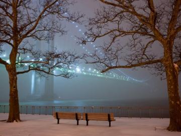 Golden Gate Bridge San Francisco Wallpaper Winter