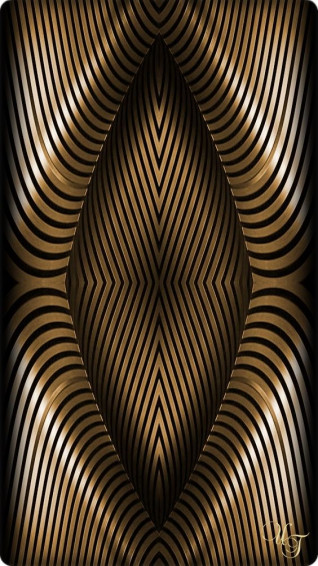 Abstract Gold And Black Wallpaper