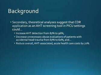 Cdr Implementation Trial Ppt