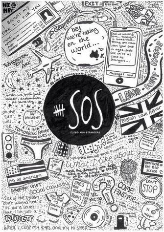 5secondsofsummer 5sos Lyrics Wallpaper Fivesecondsofsummer