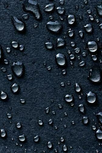 Rendered Bits iPhone Water Drops Wallpaper