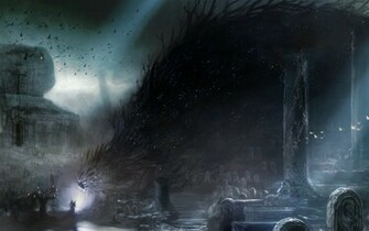 Dark Fantasy Wallpaper Background